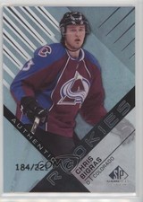 2016 SP Game Used Authentic Rookies Rainbow Player Age 184/221 Chris Bigras 12ar