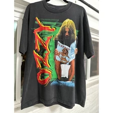 Ozzy Osbourne Rare Reprint T-shirt Brockum Tag Single Stitch
