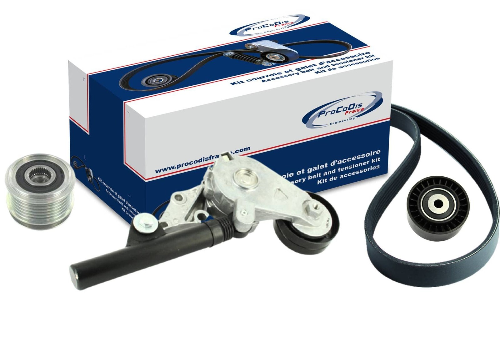 PROCODIS France KGA3006P Kit cinghia e rullo per accessori (F7L)