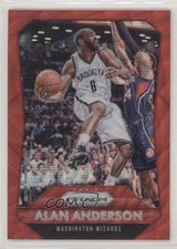 2015-16 Panini Prizm Ruby Wave Prizm 333/350 Alan Anderson #147 d8g