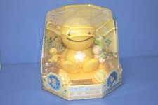 TOMY Nohohon Zoku Fusui Type Money luck Eco Solar Clover Yellow Color Keychain