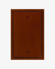 Nordic Knots Hand Tufted Rug - Burgundy 100 Wool area Rug all size available