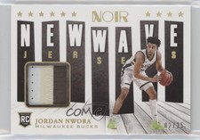 2020-21 Panini Noir New Wave Jerseys Prime 2/25 Jordan Nwora #NW-JNW 6fs