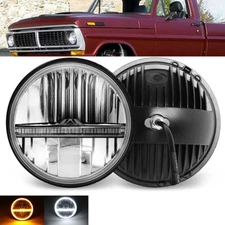 DOT 7" Inch LED Headlight Round High Low Beam DRL for Chevy G10 G20 C10 C20