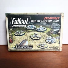 Modiphius Fallout Wasteland Warfare 32mm Mirelurk Hatchlings + Eggs