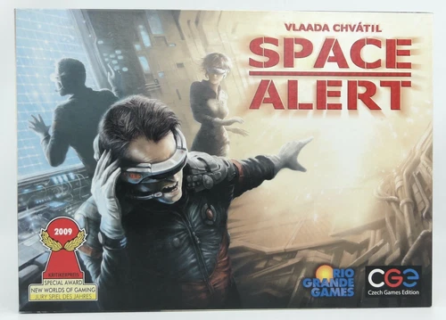 Space Alert Board Game Brand New Some CONTENTS SEALED Czech Games Edition
