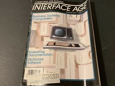 INTERFACE AGE MAGAZINE VINTAGE AUG 1982 RARE LAST ONE QTY-1