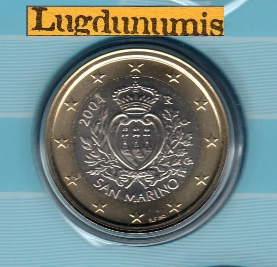 Saint Marin 2004 1 Euro BU FDC 70 000 exemplaires Provenant BU RARE San Marino - Photo 1/1