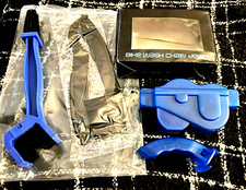 Bicycle Chain Cleaner Device Bike Wash Tool Cycling Scrubber Cleaning Brushes