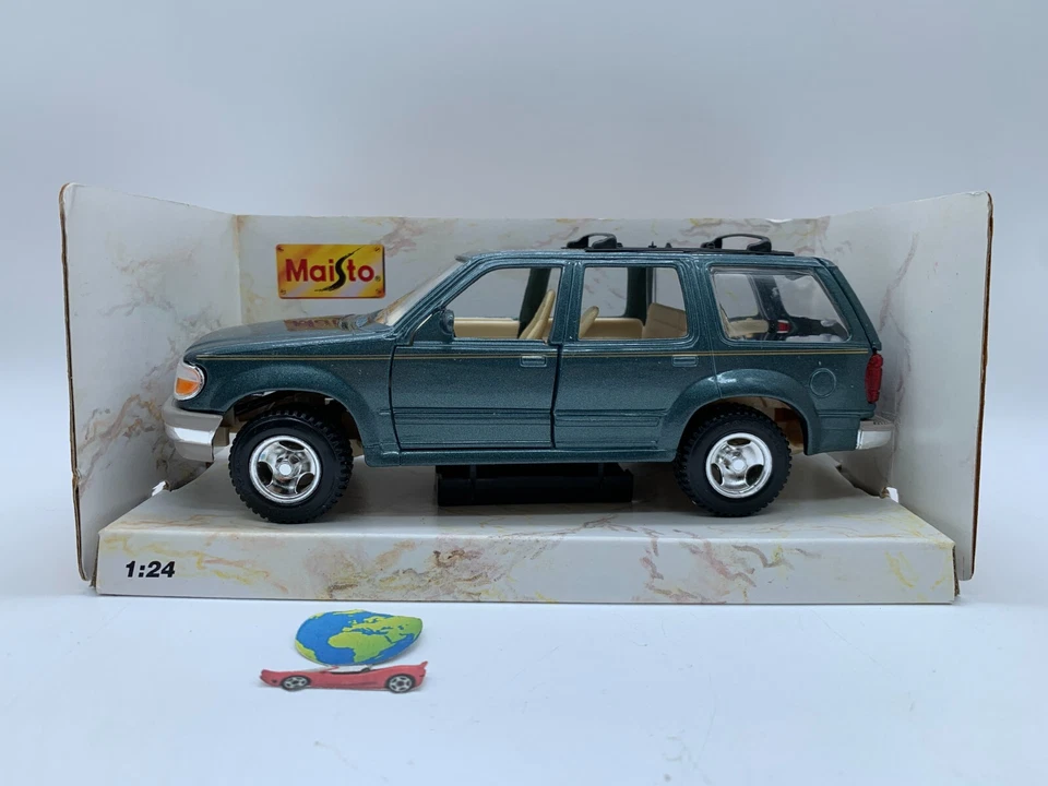 Maisto Ford Explorer 1995 , modello in scala 1:24-1:25, (2658) , vintage - Immagine 2 di 4