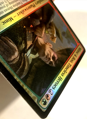 minsc and boo mtg card MtG Trading Card Game Commander Legends: Dungeons & Dragons Battle For Baldur's Gate Mythic Rare Minsc & Boo, Timeless Heroes #285