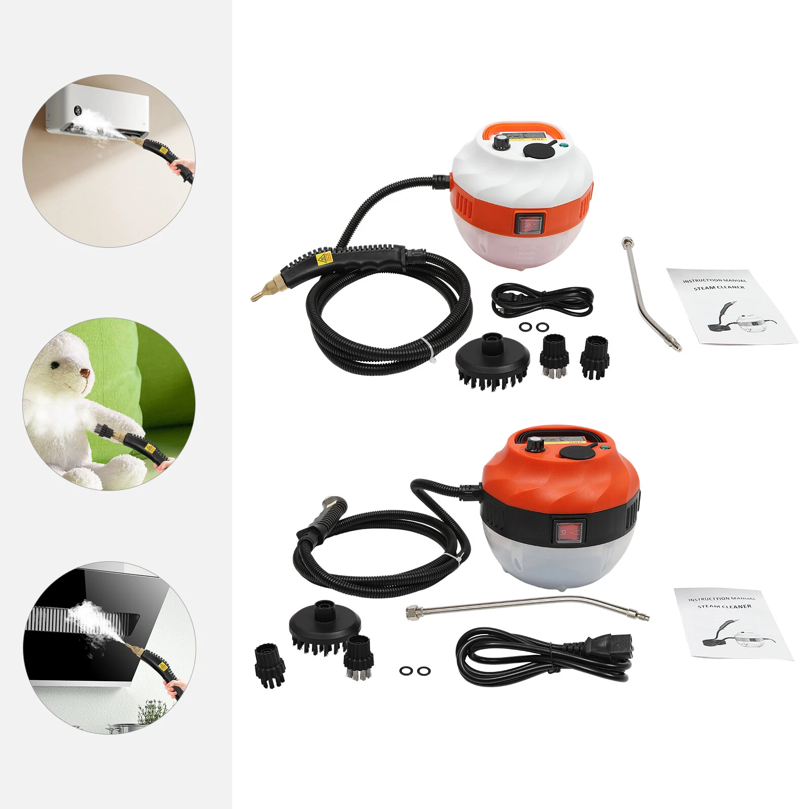 Steam Cleaner for Home Car Detailing Steamer Cleaning Handheld Steam Machine
