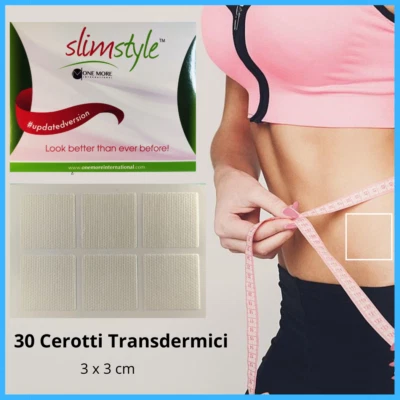 ONE MORE INTERNATIONAL Slim Style Cerotti brucia grassi dimagrante naturale anticellulite perdita peso