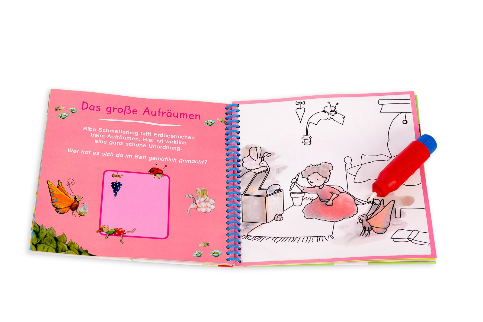 Thumbnail - Alin Estner Ausmalen Mit Dem Magischen Pinsel. Erdbeerinchen