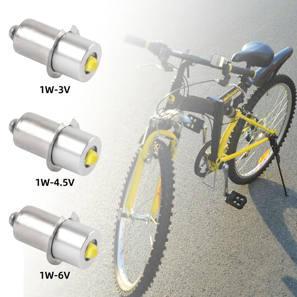 E10 3V 4.5V 6V LED Small Bulb Light Lamp Replacement Bulbs for Flashlight Torch - Image 2 of 4