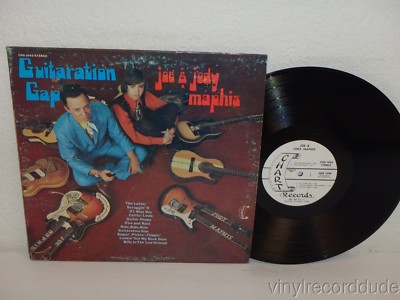 JOE & JODY MAPHIS Guitaration Gap 1971 WHITE PROMO NM! LP