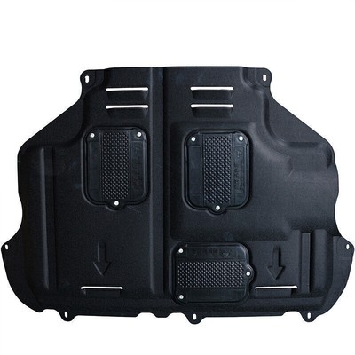 1pc Black Under Engine Splash Shield Mudguard Fit For 2007-2013 2008 Volvo C30