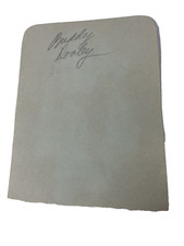 Buddy Dooley 1950’s Country  Signed Autographed Page Ken Carson Bakersfield C&W