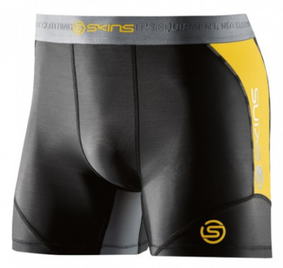 SKINS Dnamic Shorts Black/Citron Men