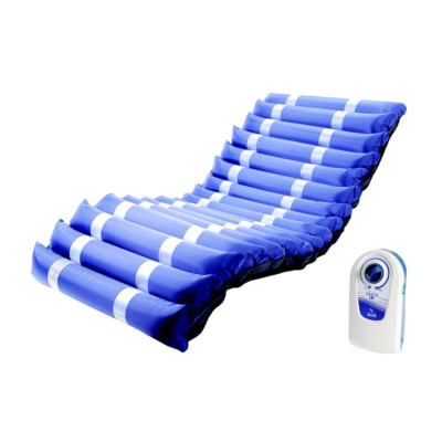 Levitas Antidekubitus Matratzenset 3 Stufen Feder Up2 mit Kompressor Blau