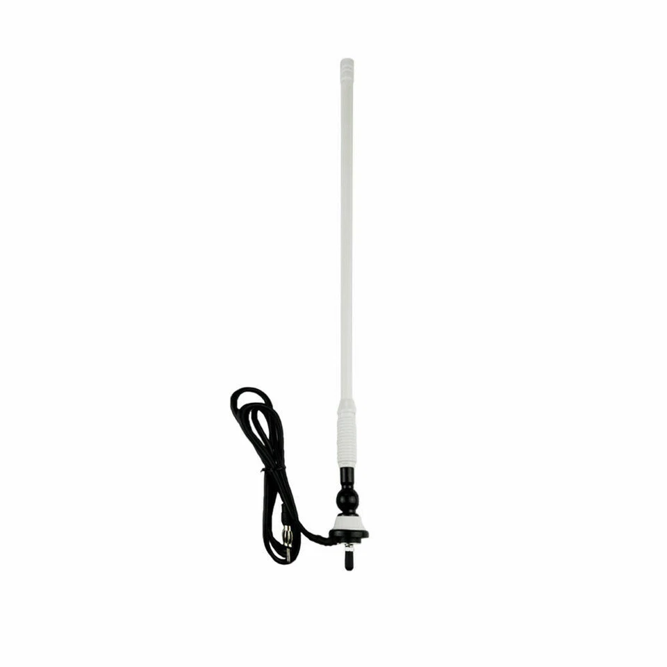 Antena AM/FM Herdio Marine impermeable barco exterior para coche barco UTV ATV EE. UU. Foto 2 de 4
