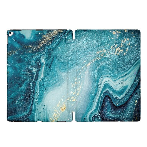 Apple Smart Folio for Apple iPad (A16) - Sky Blue- MDEQ4ZM/A -NEW