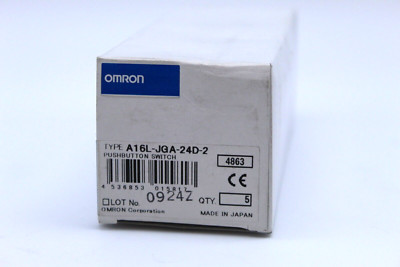 Omron A16L-LGA-24D-2,5 Stück Packung