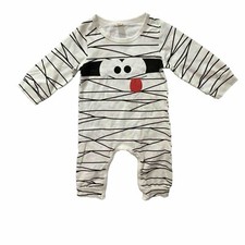 Baby Toddler Mummy Outfit Halloween One Piece 12-24 mo. 90 Long Sleeve