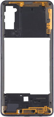 Original Samsung Galaxy A41 Mittelrahmen Gehäuse Middle Frame Housing Schwarz