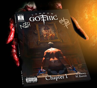 Award Winning London Gothic Chapter 1 GN disturbing victorian horror SIGNED