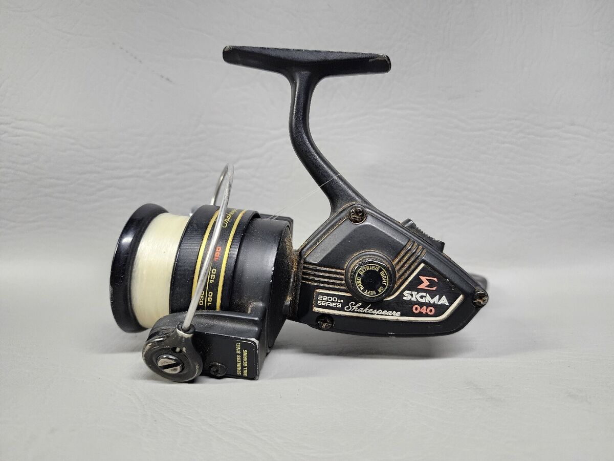 Shakespeare Sigma 040 2200 CK Series Reel - Tested & Working Shakespeare Sigma 040 2200 CK Series Reel - Tested & Working