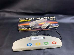 SUPER FAMICOM MULTI tap 2 manette game sfc Nintendo Japan jp snes bomberman EUR 28,97 - FR