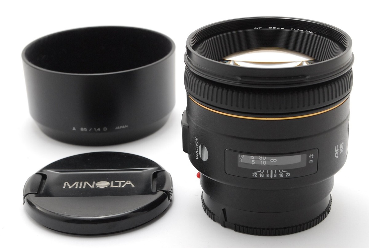 Near Mint] MINOLTA AF 85mm F1.4 (22) Lens Sony A Mount from