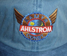 Vintage Ahlstrom Kamyr Const Cap Hat Adj Stra...