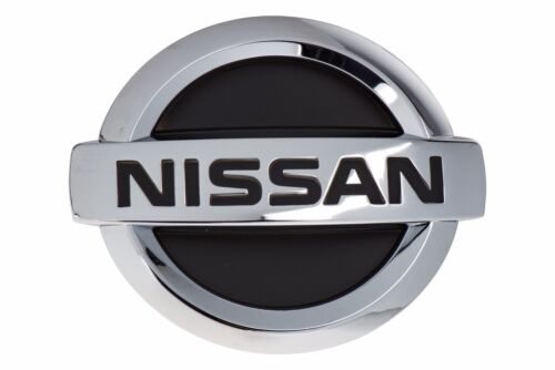 2004-2006 Nissan Altima cromado parrilla delantera emblema logotipo placa de identificación insignia fabricante de equipos originales nuevo - Imagen 1 de 5