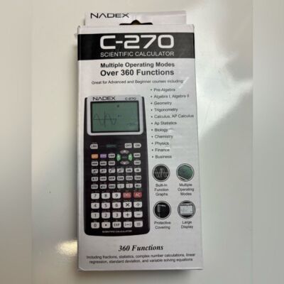 Nadex C-270 scientific calculator with Graph Function