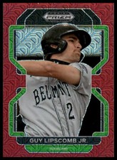 Panini Prizm Draft Picks #PDP151 Guy Lipscomb Jr. Red Mojo