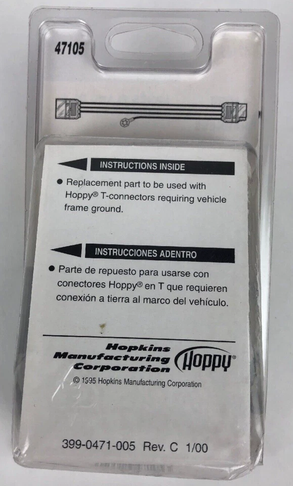 Extensiones planas de 4 hilos Hopkins Towing Solutions 47105 - 32 pulgadas FSTSHP Free Foto 3 de 3