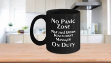 Restaurant Manager Mug Cafeteria Food Service Management Gift for Cook