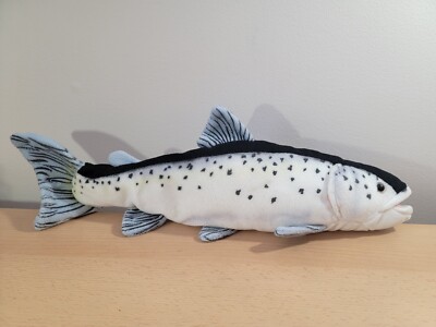 Cabin Critters Atlantic Salmon Plush Fish 17