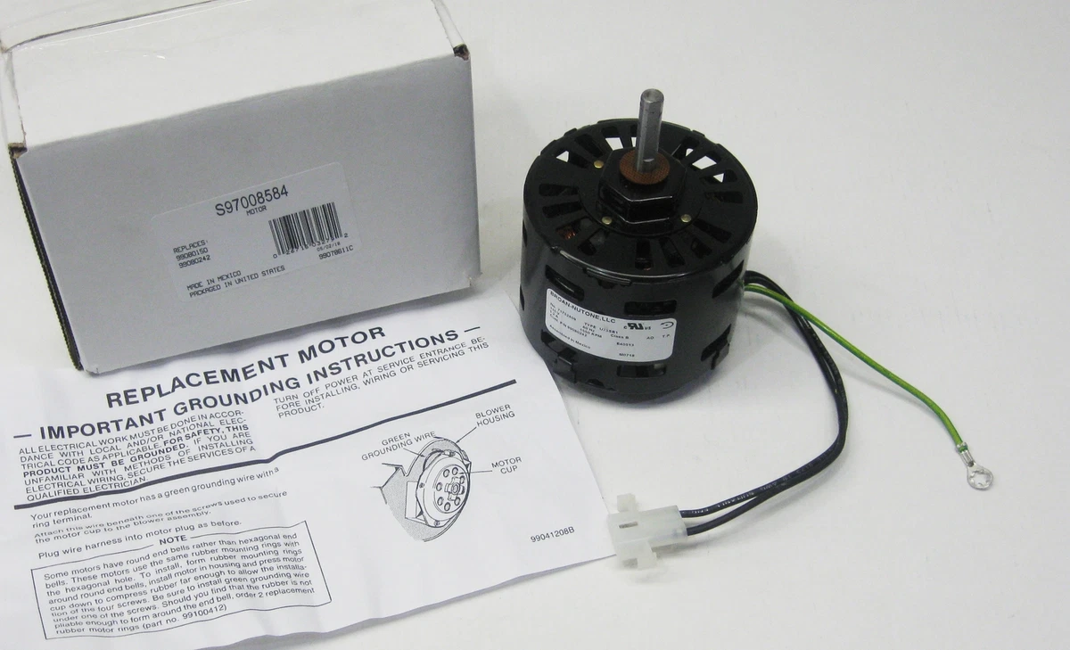97008584 Bathroom Fan Vent Motor for Broan Nutone S97008584 JA2M284N  26715032792 | eBay