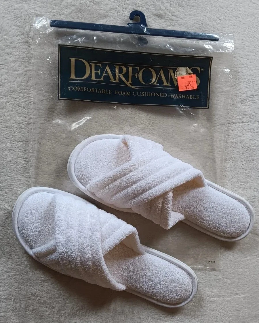 Dearfoam slipper sizes new arrivals