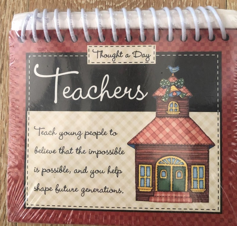 Reader’s Digest Thought a Day TEACHERS (Gift) - Brand new Sealed Books are Fun