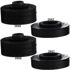 Rear Lower & Upper LH & RH Transm Mounts Set 4Pcs Fits Dodge W150 5.9L AT or MT