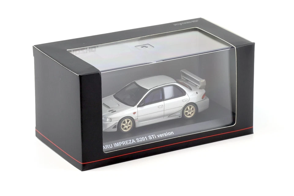1:43 Kyosho Subaru Impreza S201 Sti Versione Argento KSR43117S - Immagine 3 di 3