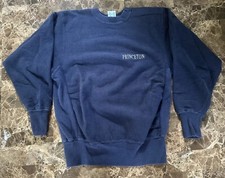 Princeton Champion Reverse Weave Sweatshirt Crewneck Vintage 90s Mens L USA MADE