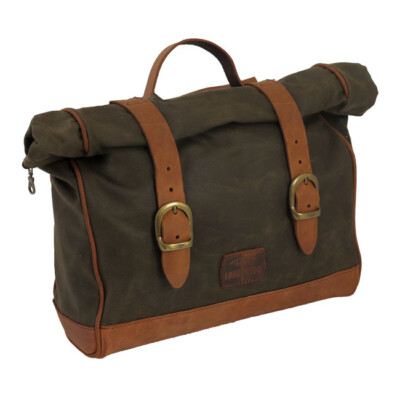 Seiten Tasche LONGRIDE KHAKI Aus Gewachstem Baumwolle 11 Ltr Longride