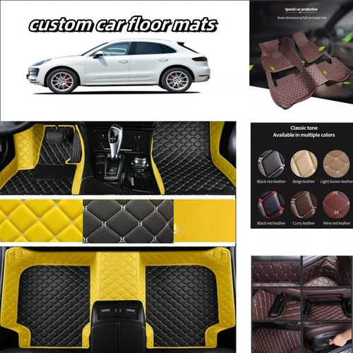 Custom Fit For Infiniti All Models Car Floor Mats Luxury Carpets All Weather Rug - Bild 57 von 76