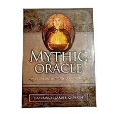 New Mythic Oracle Of The Ancient Greek Pantheon 1st Ed Tarot 45 Cards Guidebook