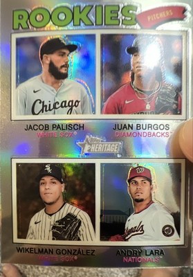 2026 Heritage - Rookies Andry Lara, Wikelman Gonzalez, Juan Burgos Refractor